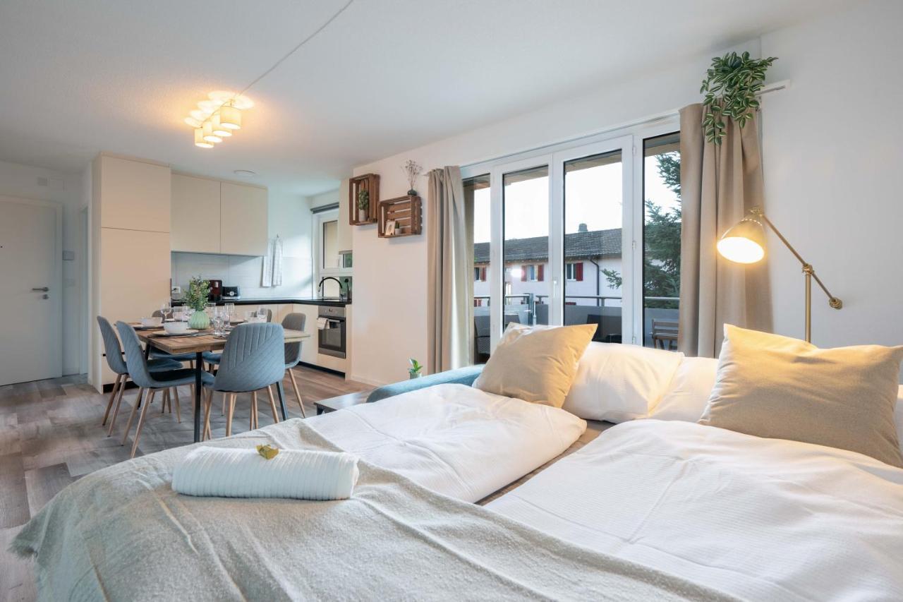 Ostermundigen Moderne Wohnung Mit Parkplatz - Top Floor מראה חיצוני תמונה