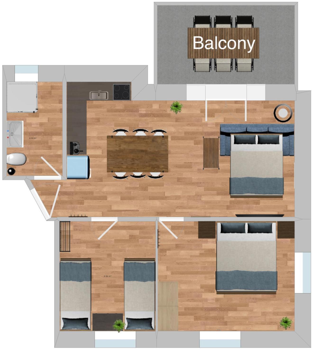 Ostermundigen Moderne Wohnung Mit Parkplatz - Top Floor מראה חיצוני תמונה
