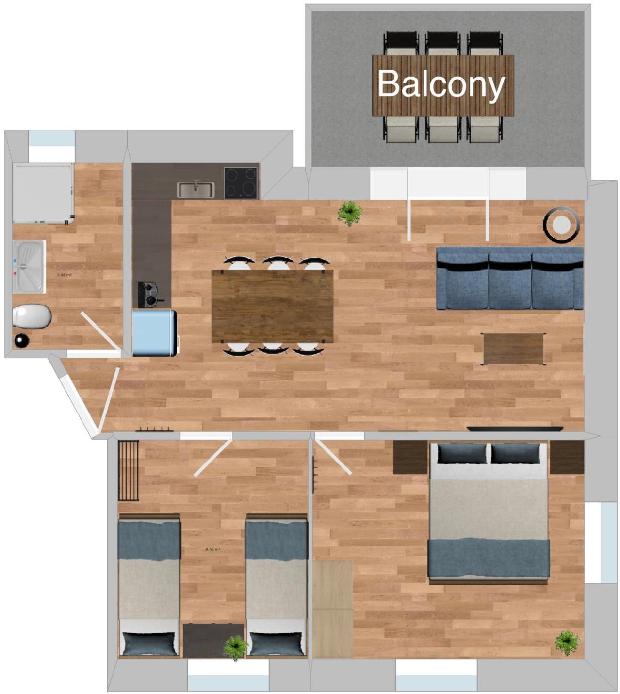 Ostermundigen Moderne Wohnung Mit Parkplatz - Top Floor מראה חיצוני תמונה